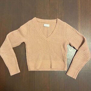 Abercrombie and Fitch Pink Sweater XS